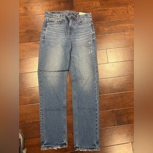 29W or Size 8 X-Long American Eagle Super High-Rise Straight Jeans m